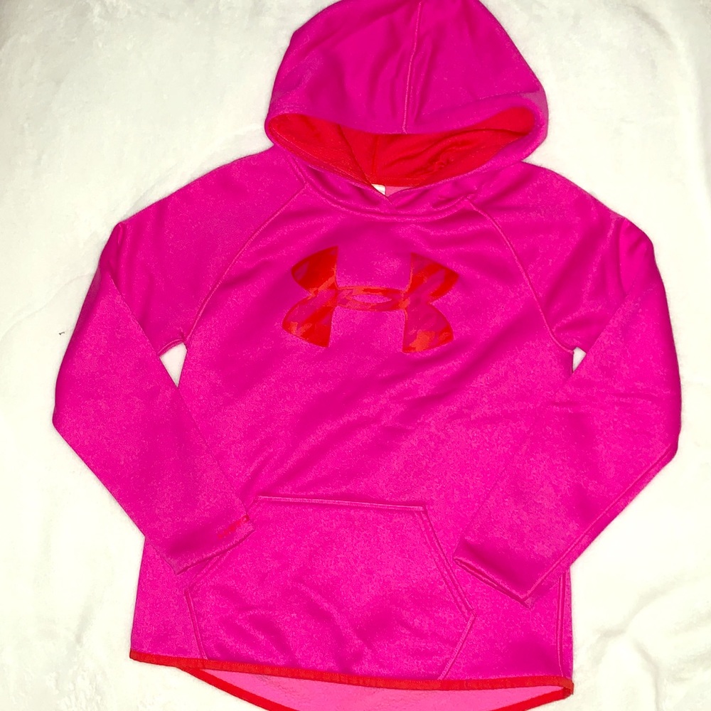 Under Armour Cold Gear Hot Pink Hoodie